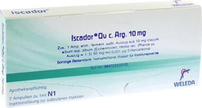 ISCADOR Qu c.Arg 10 mg Injektionslösung