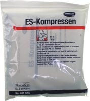 ES-KOMPRESSEN steril 10x20 cm 8fach