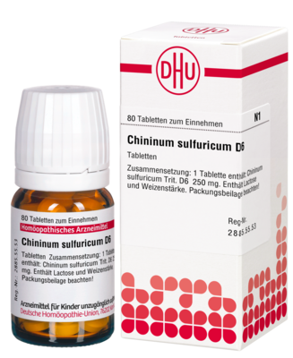 CHININUM SULFURICUM D 6 Tabletten