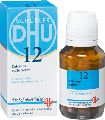 BIOCHEMIE DHU 12 Calcium sulfuricum D 3 Tabletten