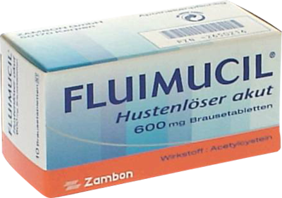 FLUIMUCIL Hustenlöser akut 600 Brausetabletten