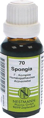 SPONGIA F Komplex Nr.70 Dilution