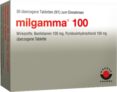 MILGAMMA 100 mg überzogene Tabletten