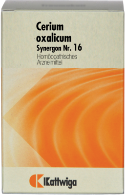 SYNERGON KOMPLEX 16 Cerium oxalicum Tabletten