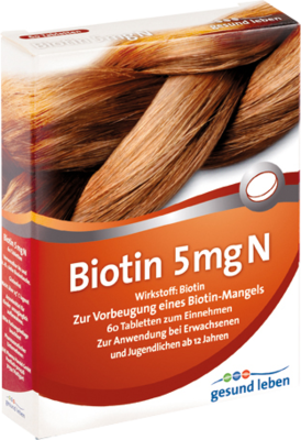 GESUND LEBEN Biotin 5 mg N Tabletten