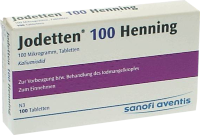 JODETTEN 100 Henning Tabletten