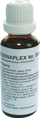 REGENAPLEX Nr.58 a Tropfen zum Einnehmen