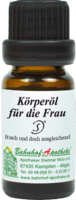 KÖRPERÖL für die Frau