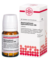 APOMORPHINUM HYDROCHLORICUM D 6 Tabletten