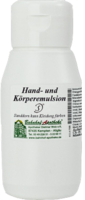 HAND UND KÖRPEREMULSION