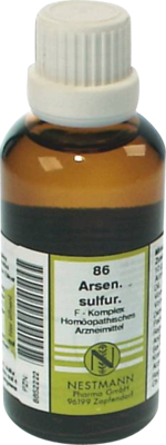 ARSENICUM SULFURICUM F Komplex Nr.86 Dilution