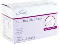 KLINION Soft fine plus Pen-Nadeln 0,25x6 mm 31 G