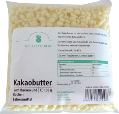 KAKAOBUTTER Pellets zum Backen