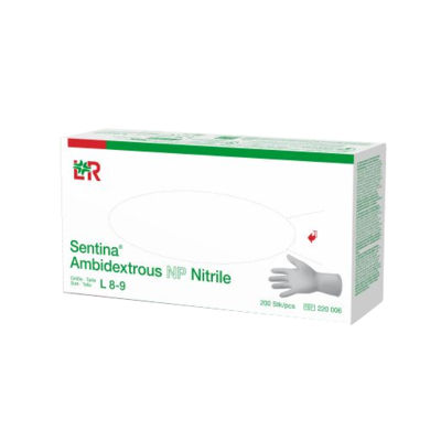 SENTINA Ambidextrous Nitrile U-Hands.unsteril Gr.L