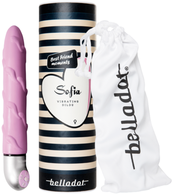 BELLADOT/SOFIA Vibrator Wellenmuster pink