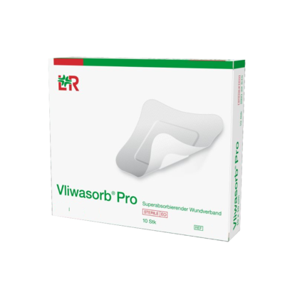 VLIWASORB Pro superabsorb.Komp.steril 12,5x22,5 cm