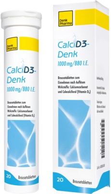 CALCI D3-Denk 1.000 mg/880 I.E. Brausetabletten