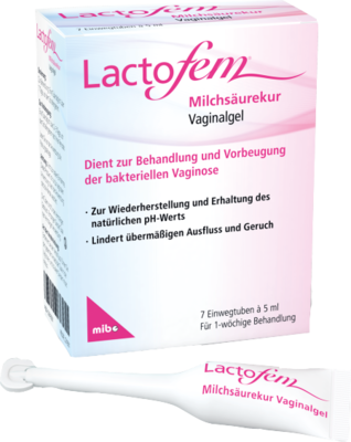 LACTOFEM Milchsäurekur Vaginalgel