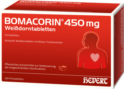 BOMACORIN 450 mg Weißdorntabletten