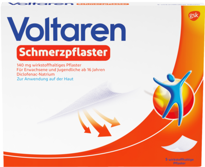 VOLTAREN Schmerzpflaster 140 mg wirkstoffh.Pflast.