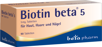 BIOTIN BETA 5 Tabletten