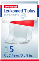 LEUKOMED T plus skin sensitive steril 5x7,2 cm